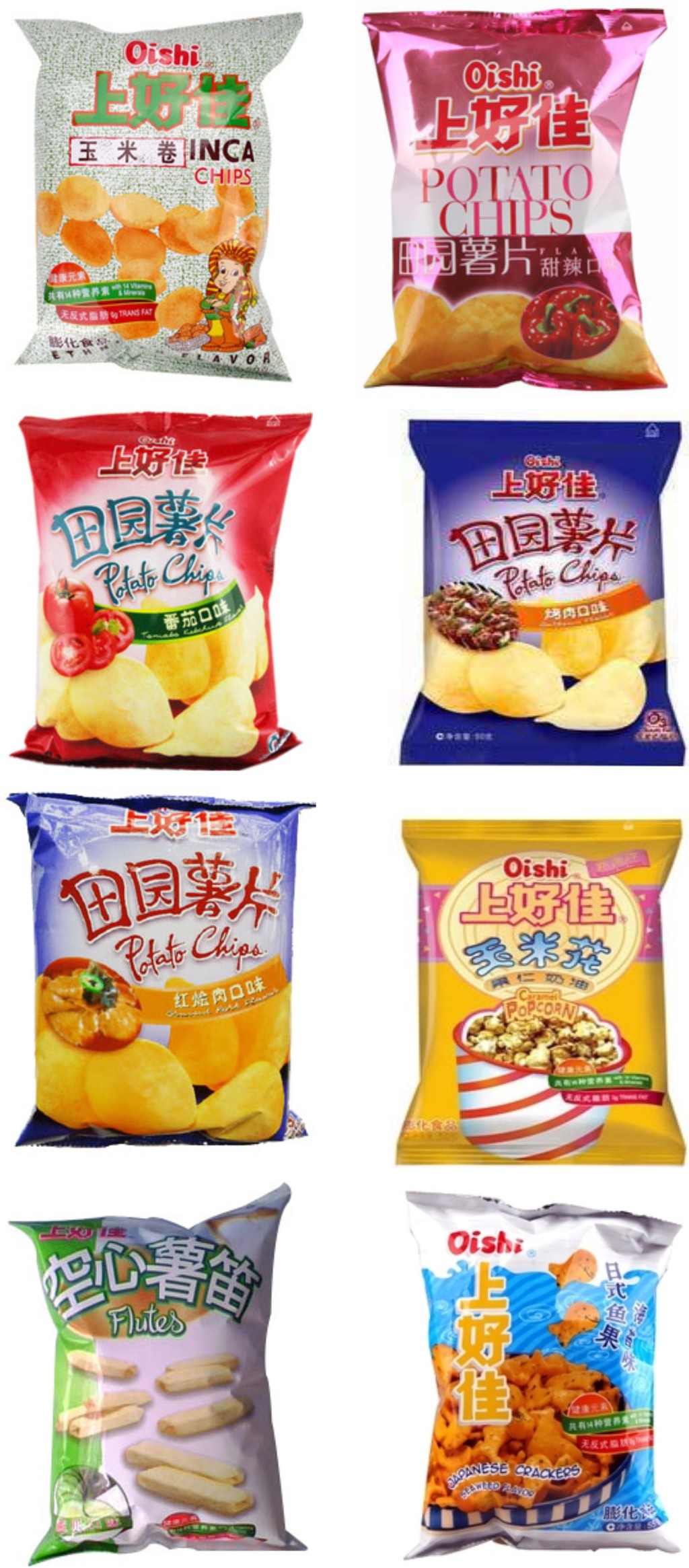 上好佳系列膨化零食 美味与多样化的完美结合